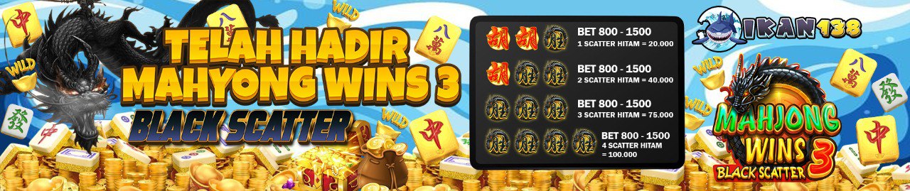 BONUS SCATTER HITAM MAHJONG WINS 3