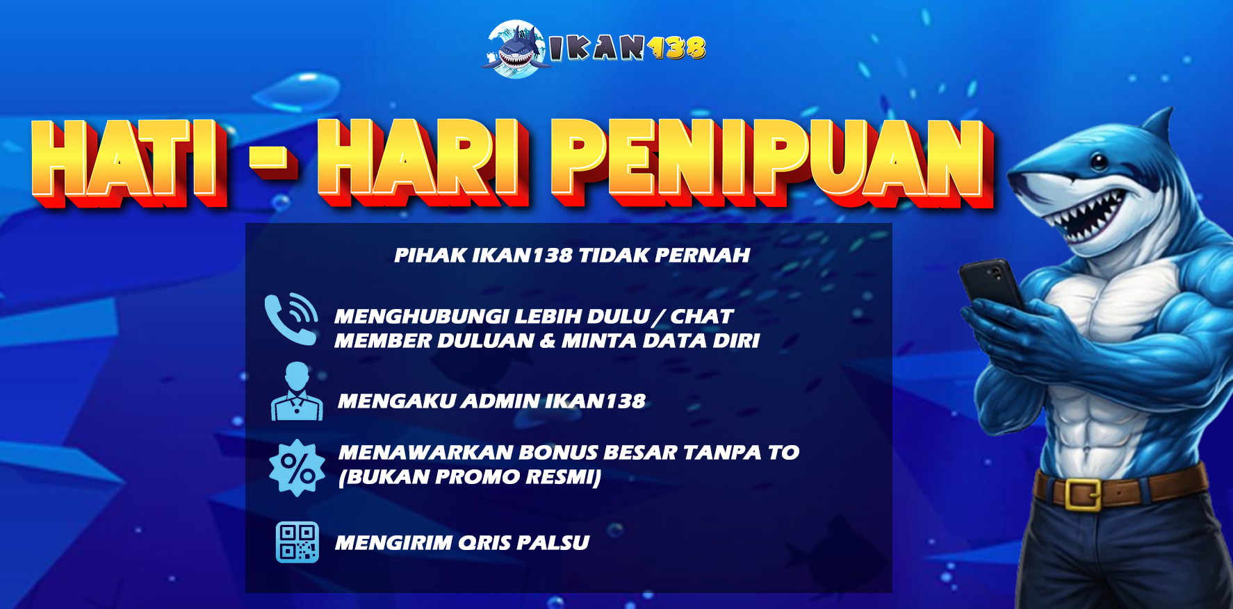 HATI-HATI PENIPUAN