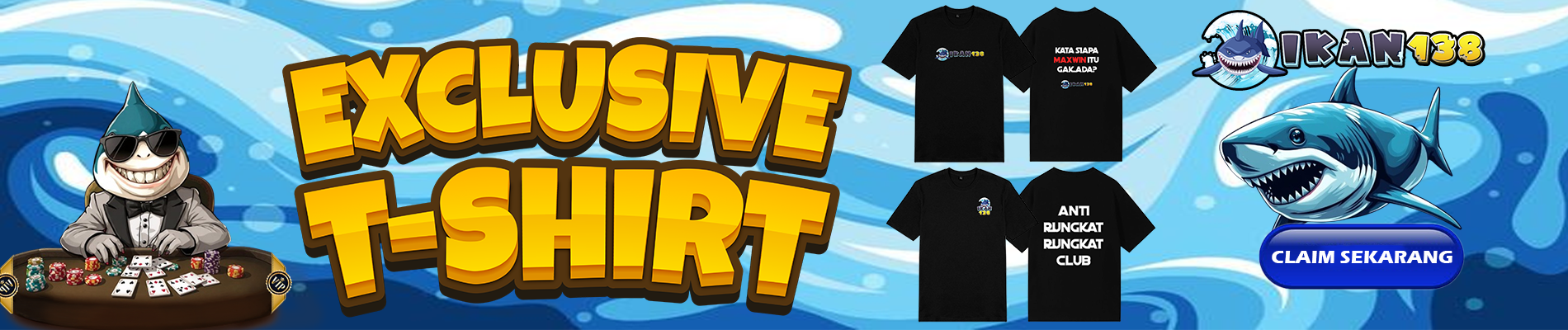 T-SHIRT EXCLUSIVE IKAN138