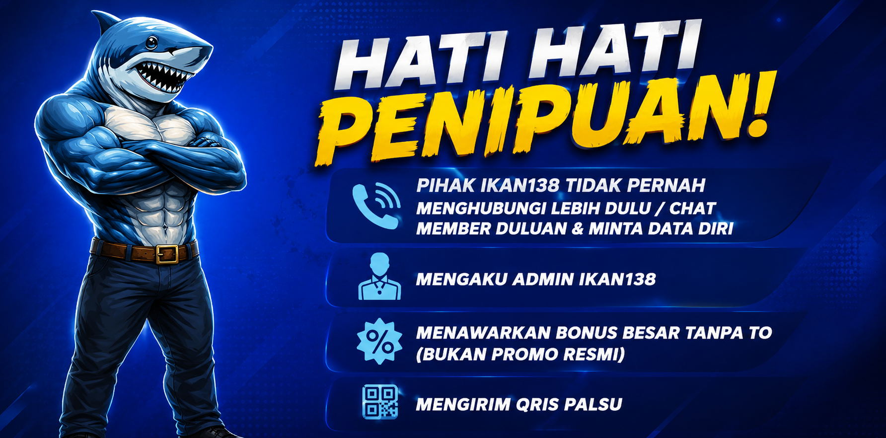 HATI-HATI PENIPUAN